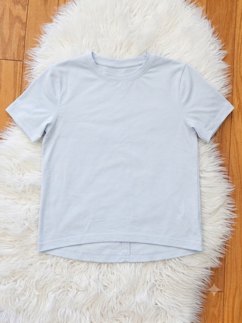 all in motion Light Blue Short Sleeve Crew Tee